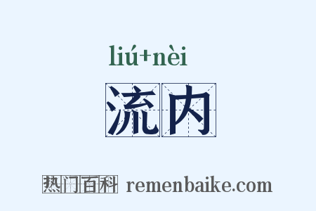 流内是什么意思的图片